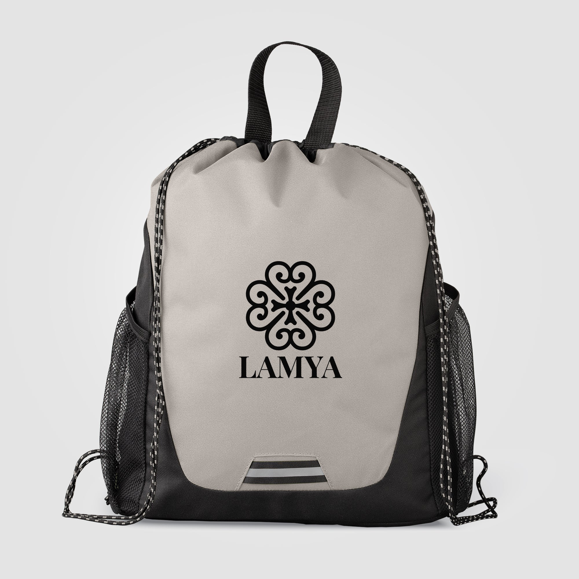 Jotun Recycled Polyester Pocketed Drawstring Bag - 2.6 gal