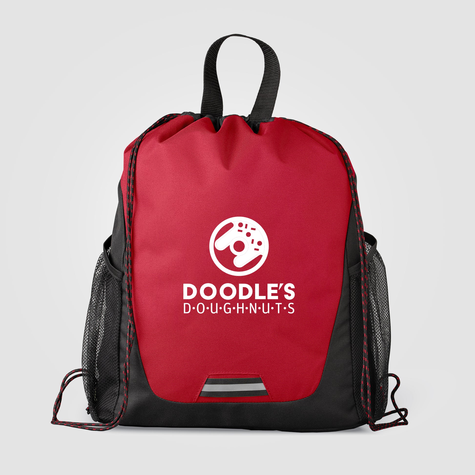 Jotun Recycled Polyester Pocketed Drawstring Bag - 2.6 gal-5