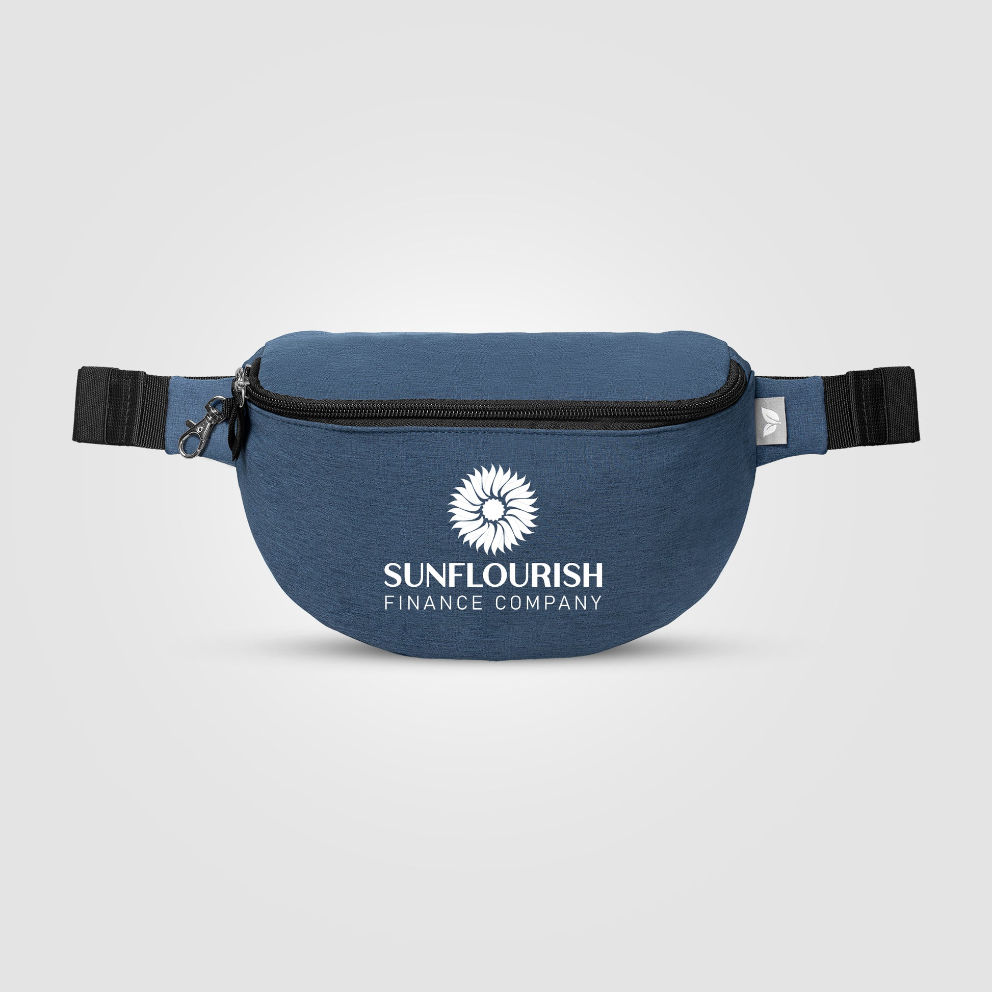 Helsinki rPET Anti-Theft Hook-Zip Waist Bag – 2L-4