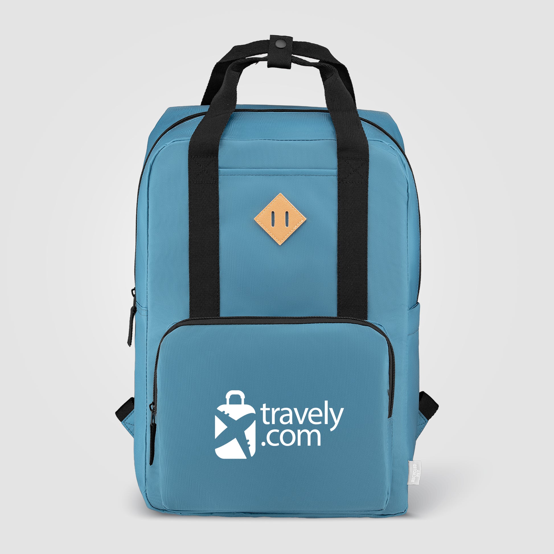 Majesty 300D rPET 15" Laptop Adjustable Strap Backpack - 16L-4