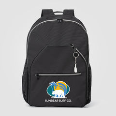 Image of the Rumo Recycled 600D Polyester Pickleball Racket Sport Backpack - 23L - Heat Transfer promotional product, SKU UML-T.