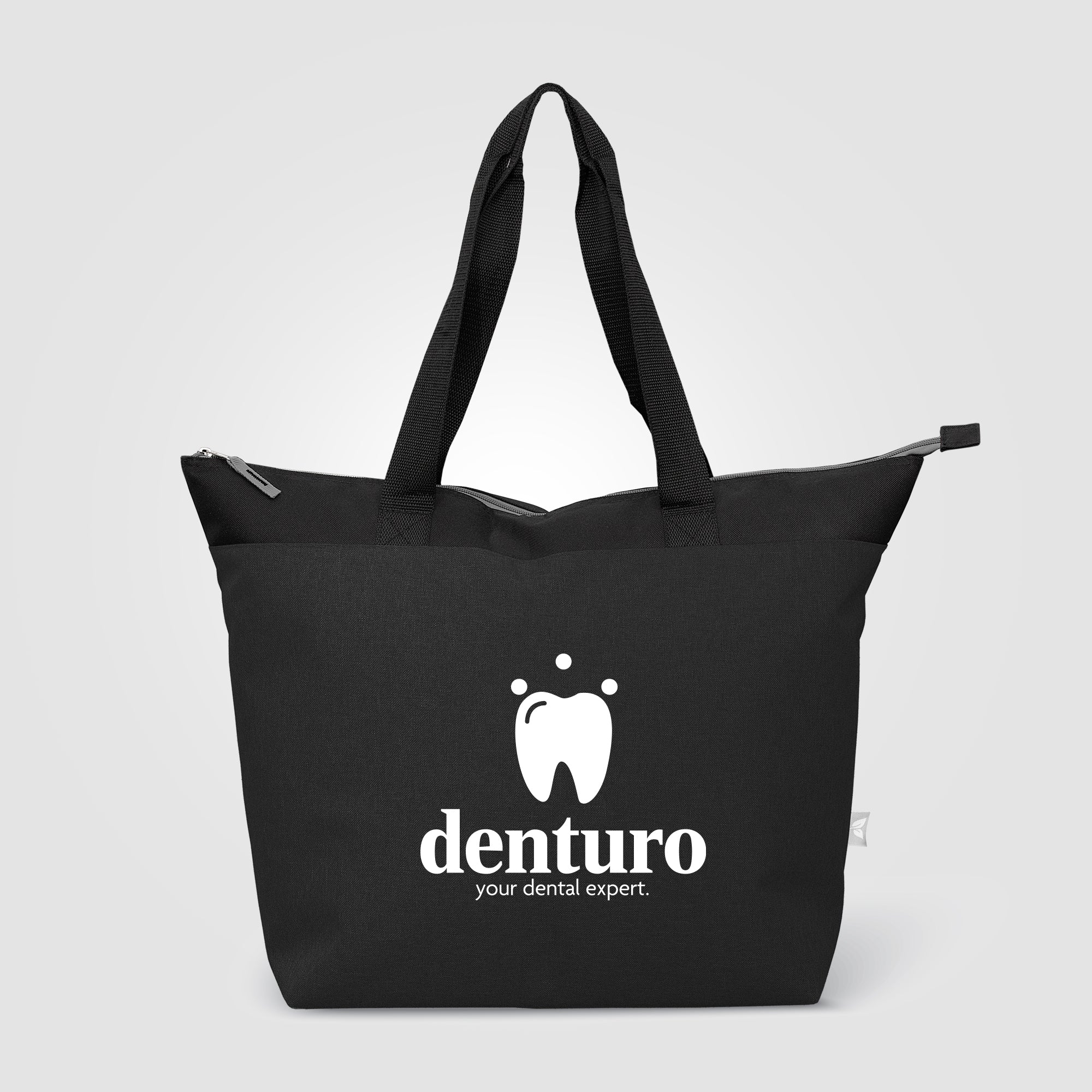 Metropolis™ 600D Recycled Polyester Zippered 44-can Cooler Tote Bag - 20L - Silkscreen
