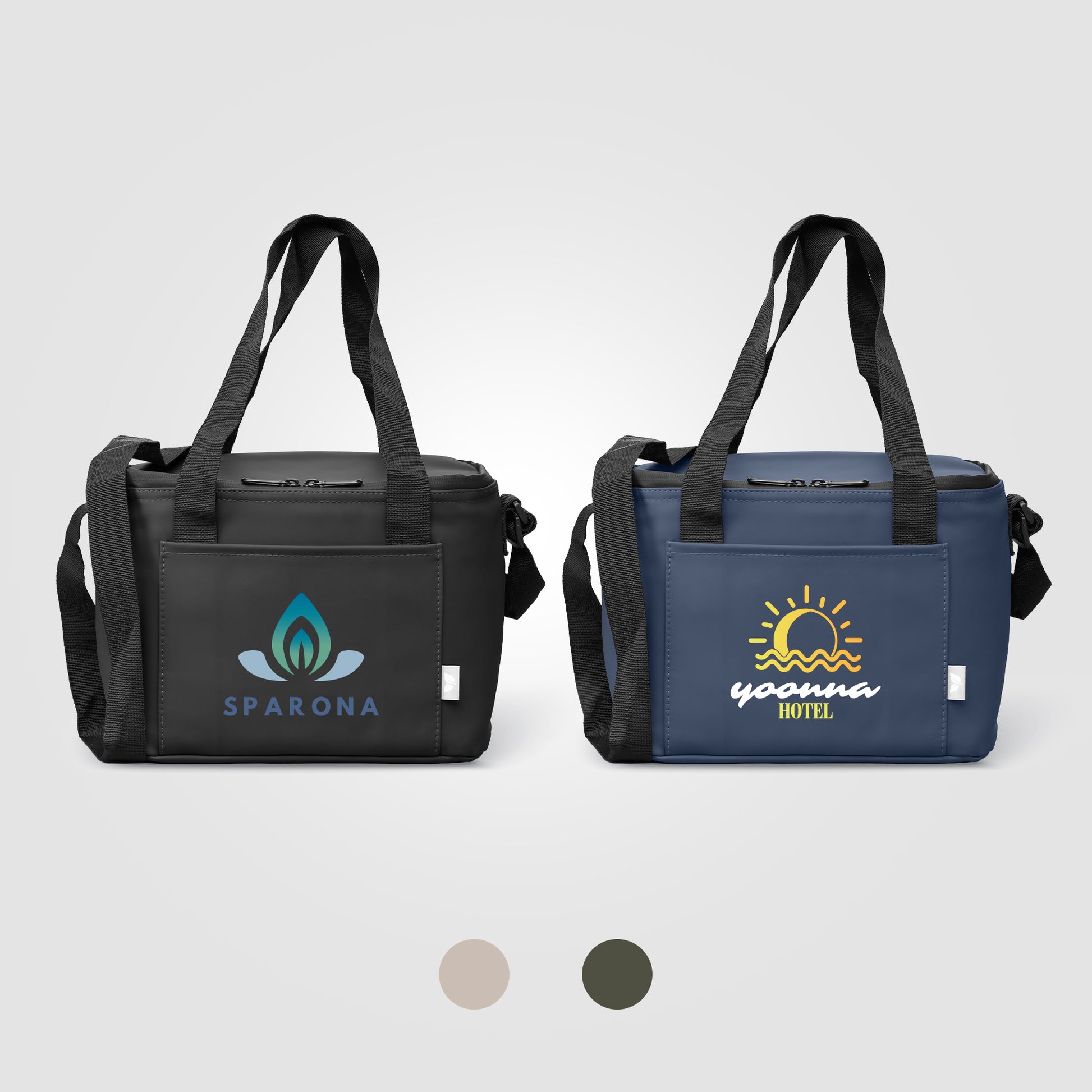 Malmö Recycled PU 12 Can Cooler Bag - 11L - Heat Transfer-1