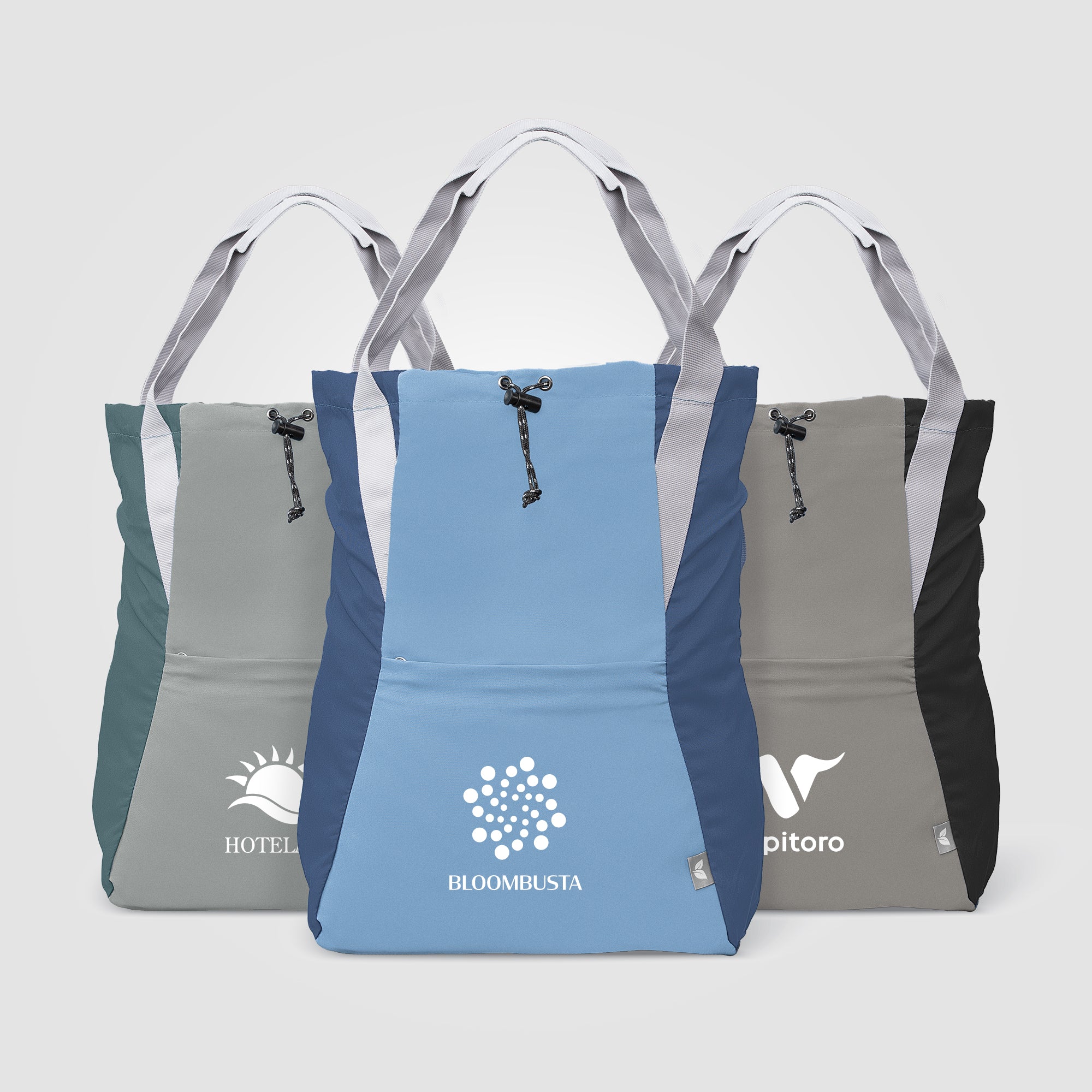 Jorn Recycled T400 Polyester Convertible 2-in-1 Tote Backpack - 16L-zoom-1