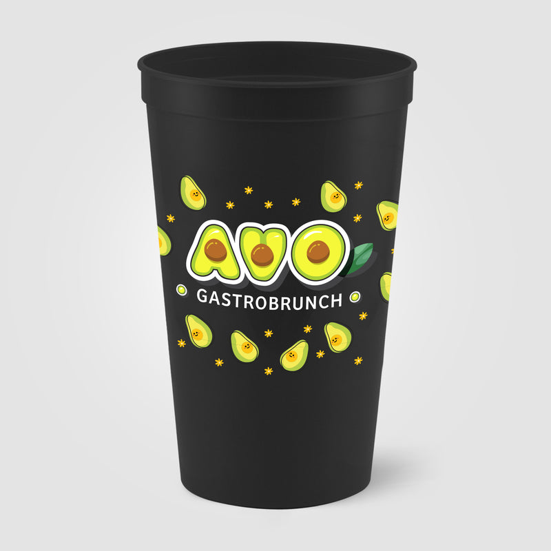 Touchdown - ColorJet - Full Color 22 Oz. Stadium Cup-zoom-