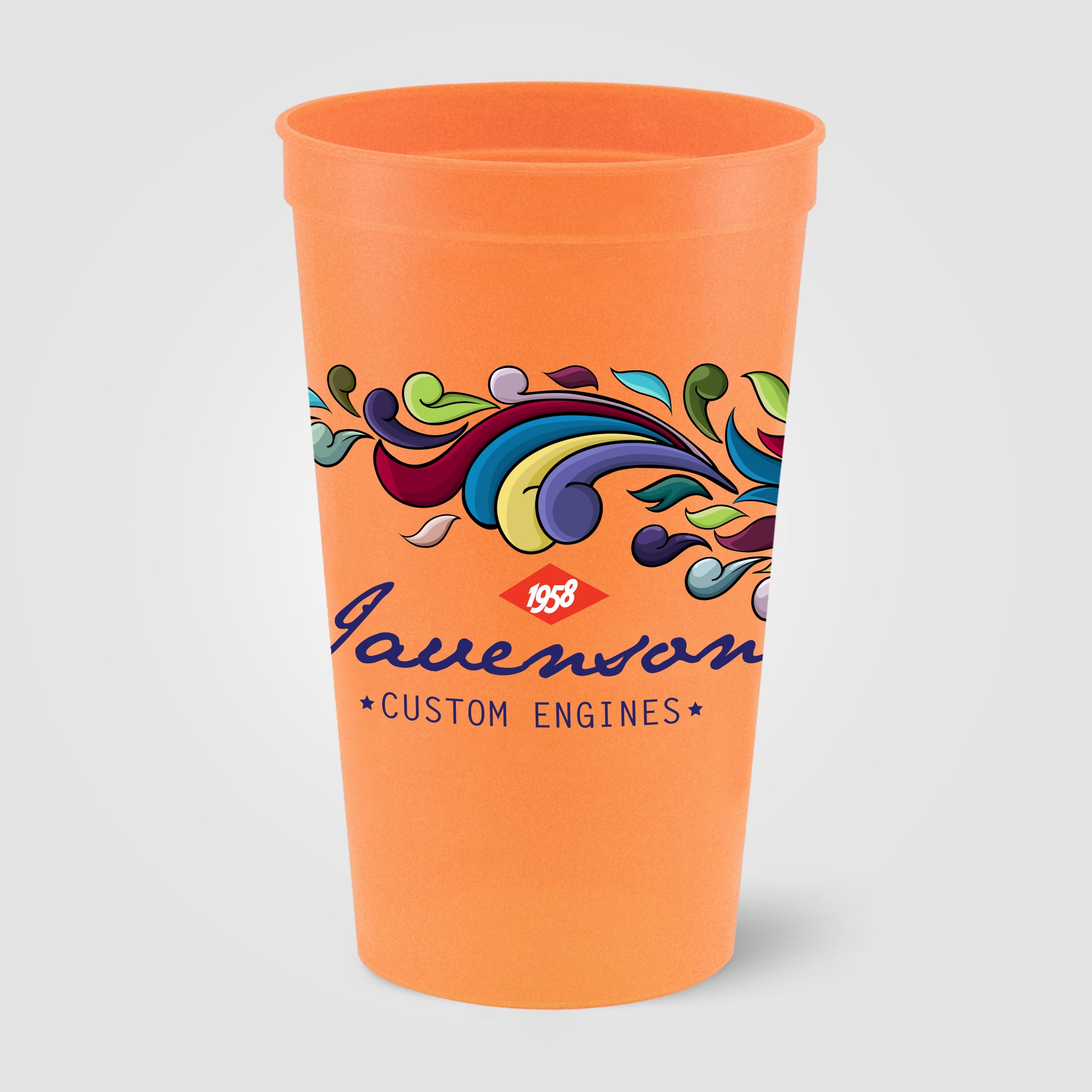 Touchdown - ColorJet - Full Color 22 Oz. Stadium Cup-zoom-3