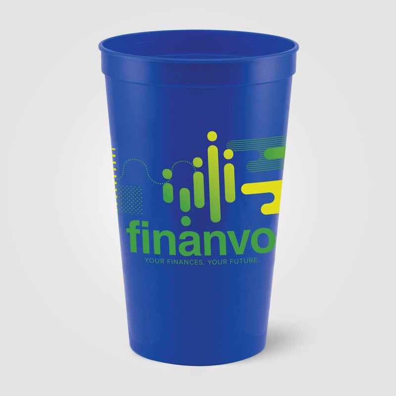 Touchdown - ColorJet - Full Color 22 Oz. Stadium Cup-zoom-