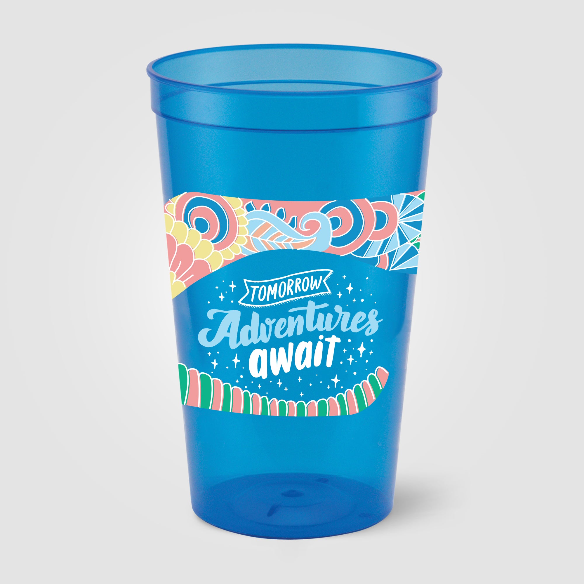Touchdown - ColorJet - Full Color 22 Oz. Stadium Cup-zoom-5