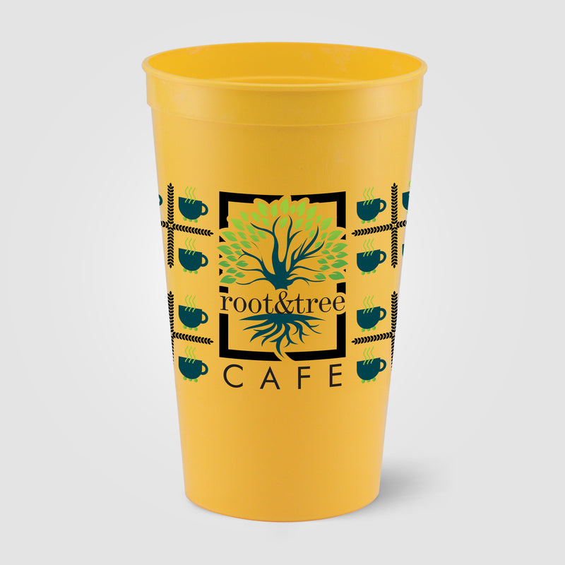 Touchdown - ColorJet - Full Color 22 Oz. Stadium Cup-zoom-