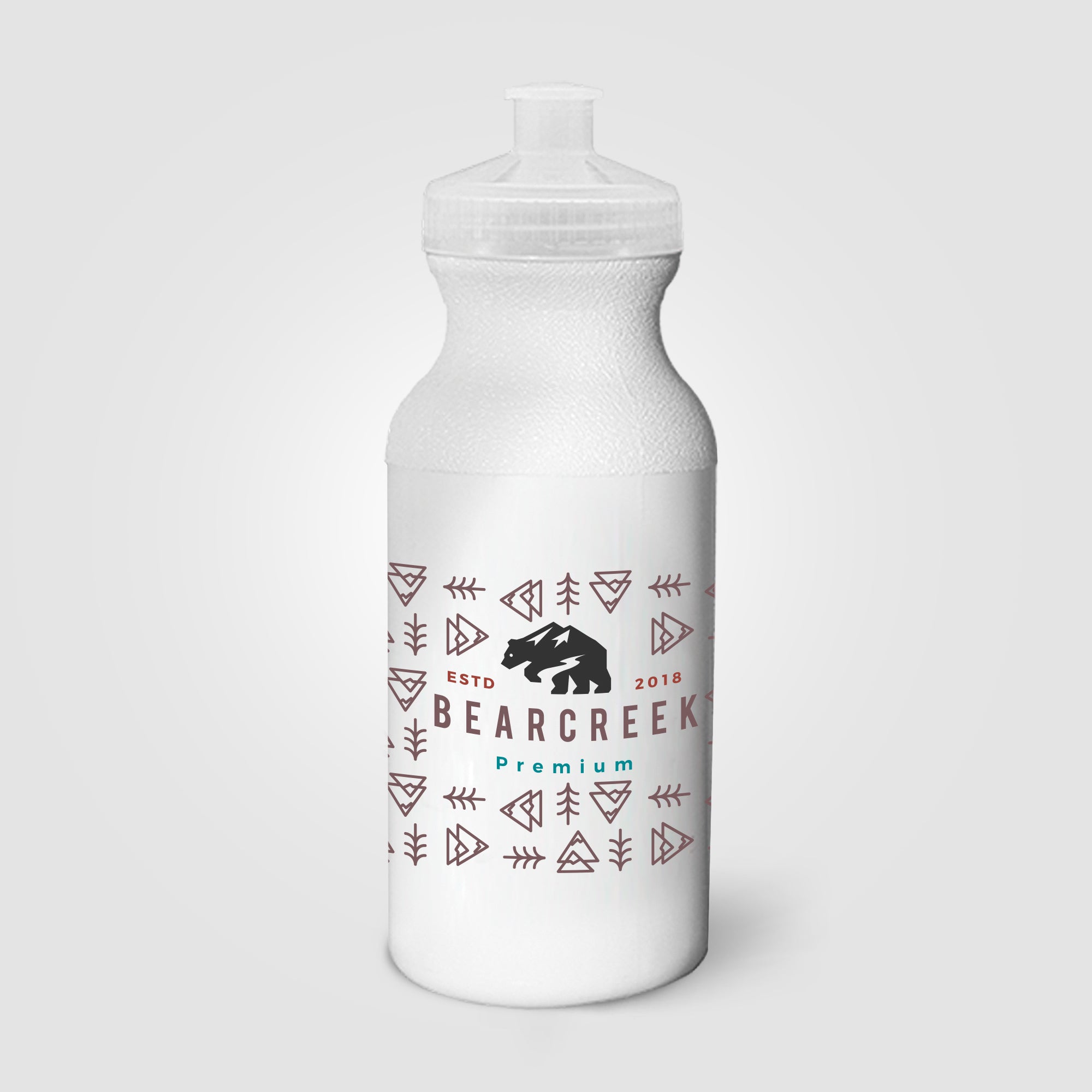 Bike - ColorJet - Full Color 20 Oz. Sports Water Bottle