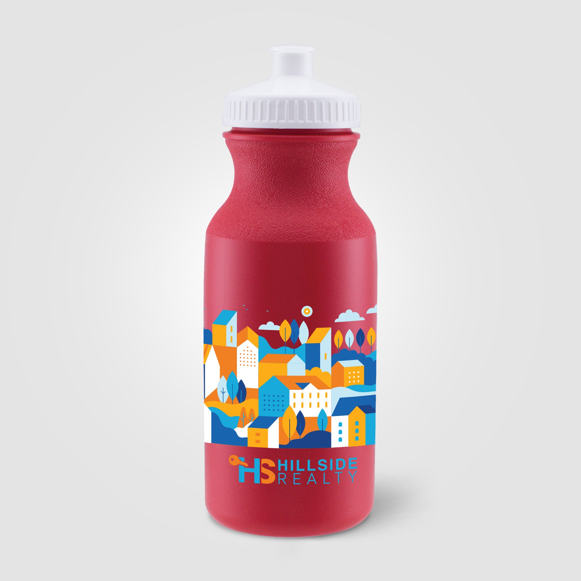 Bike II - ColorJet - Full Color 20 Oz. Sports Bottle-3