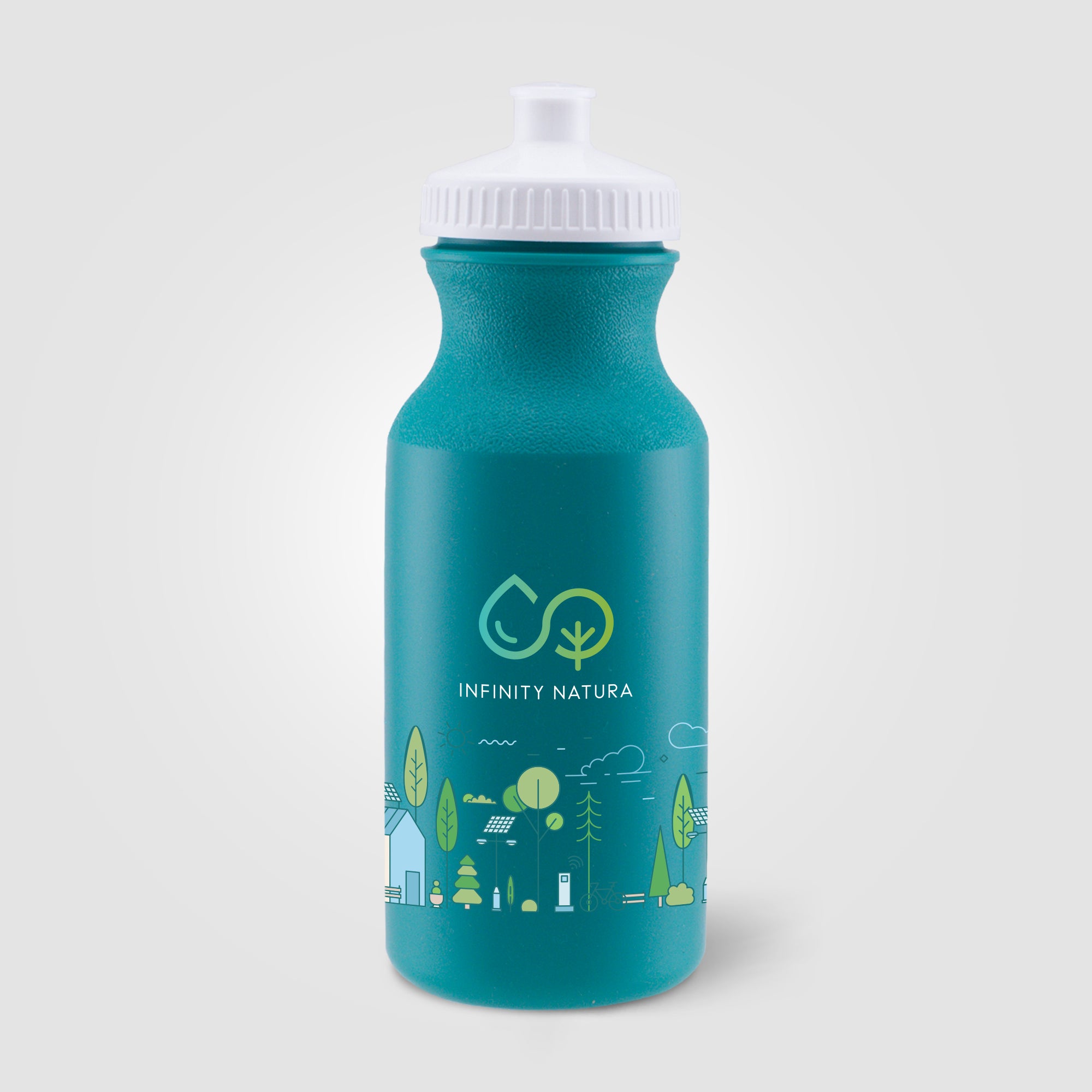Bike II - ColorJet - Full Color 20 Oz. Sports Bottle-zoom-4
