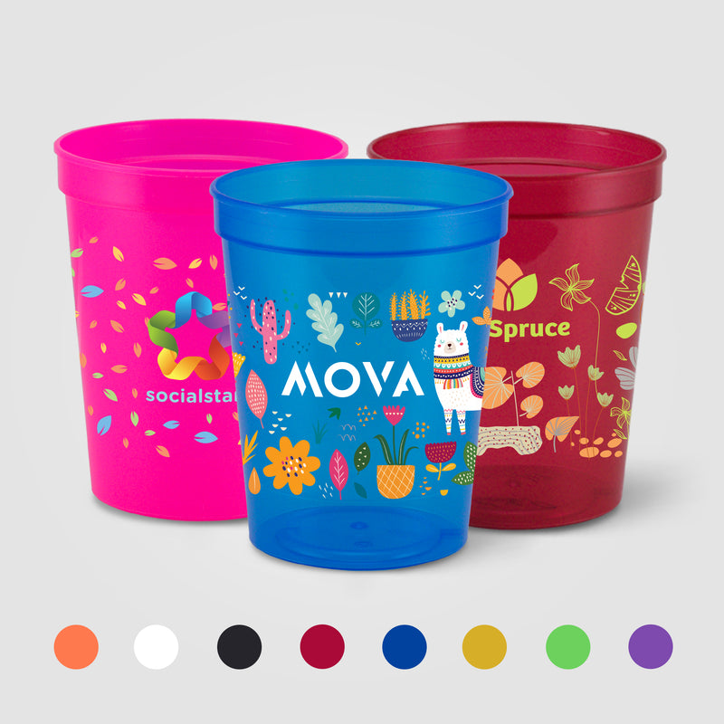 Touchdown - ColorJet - Full Color 16 Oz. Stadium Cup-zoom-