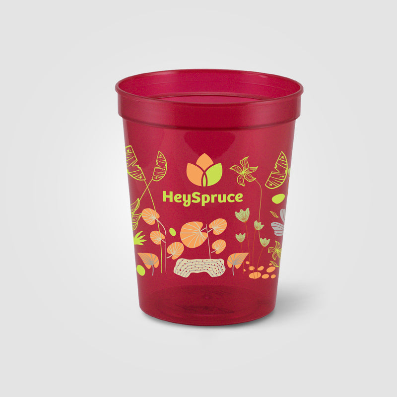 Touchdown - ColorJet - Full Color 16 Oz. Stadium Cup-zoom-