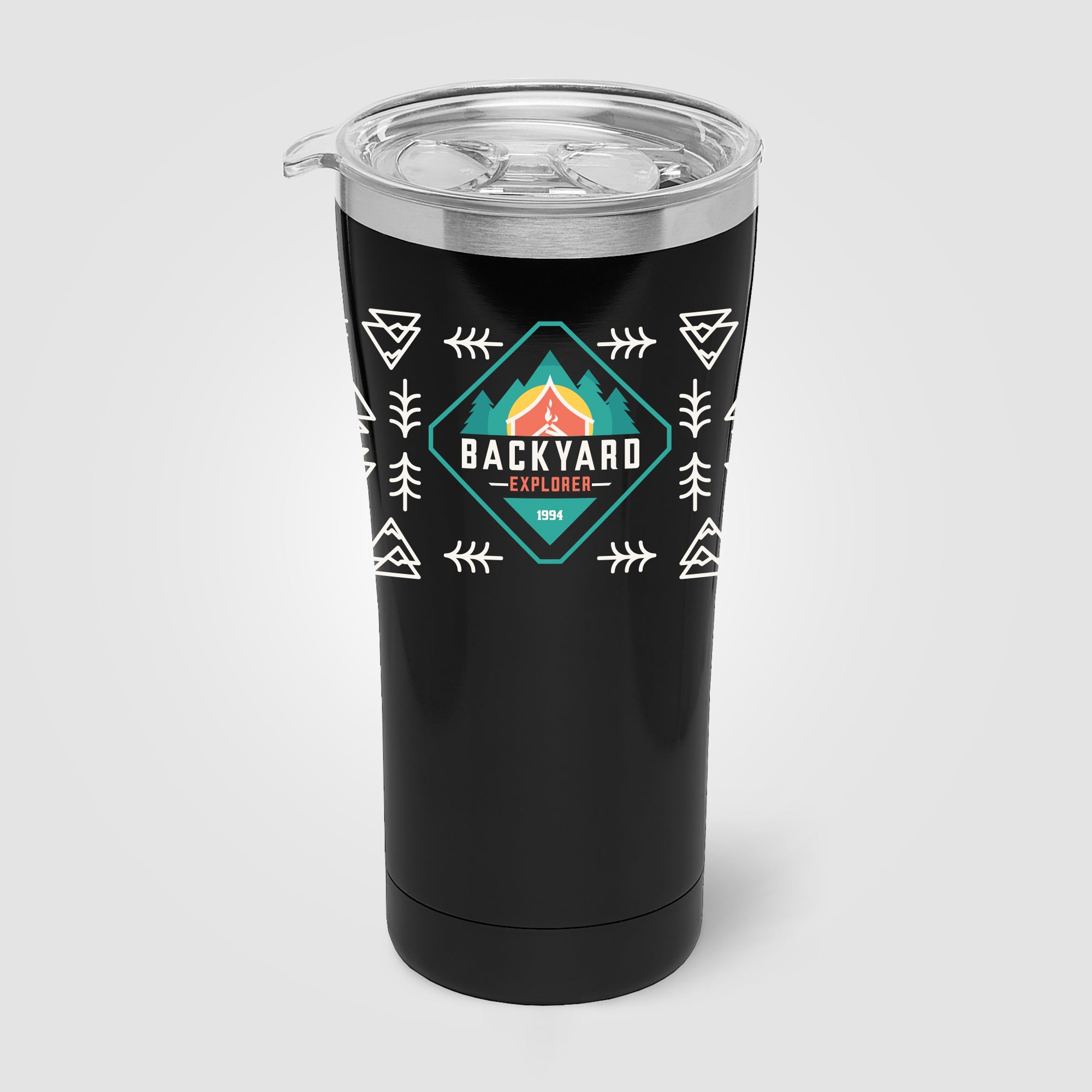 Voyage Stainless Steel Double-Wall Tumbler– 21 oz - ColorJet-zoom-2