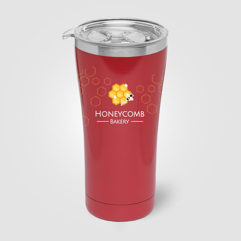 Voyage Stainless Steel Double-Wall Tumbler– 21 oz - ColorJet-zoom-