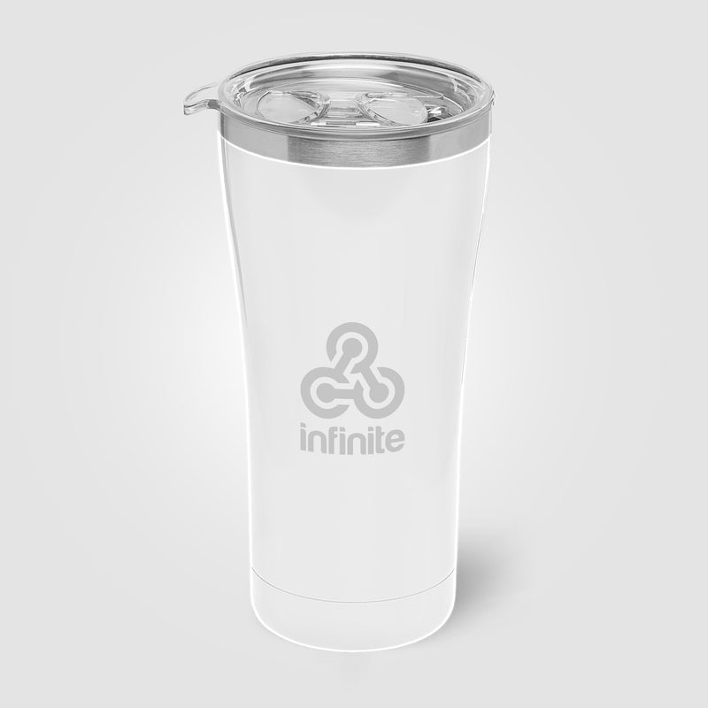 Voyage Stainless Steel Double-Wall Tumbler– 21 oz - Laser-zoom-
