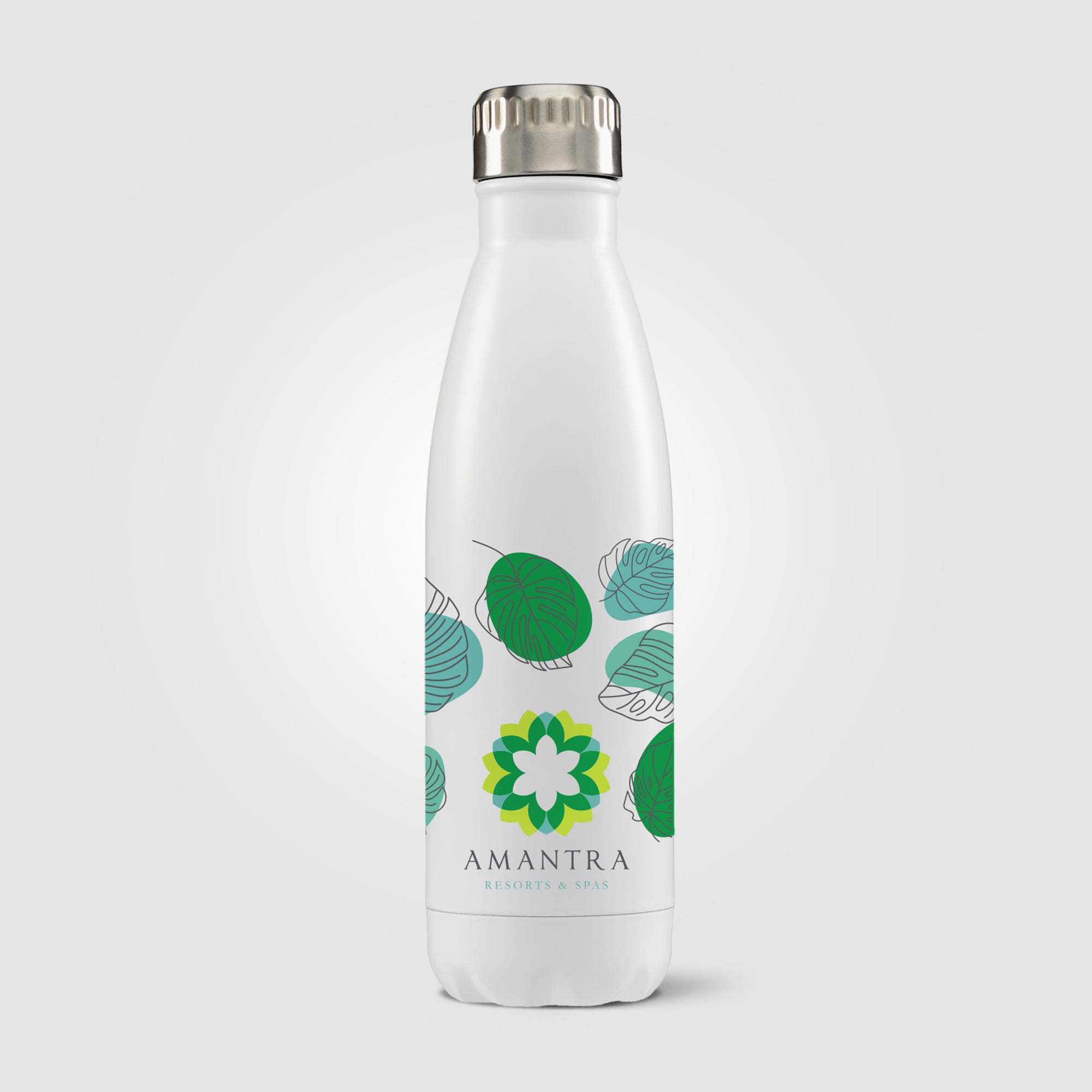 Ibiza - 16 oz. Double-Wall Stainless Bottle - ColorJet-zoom-3