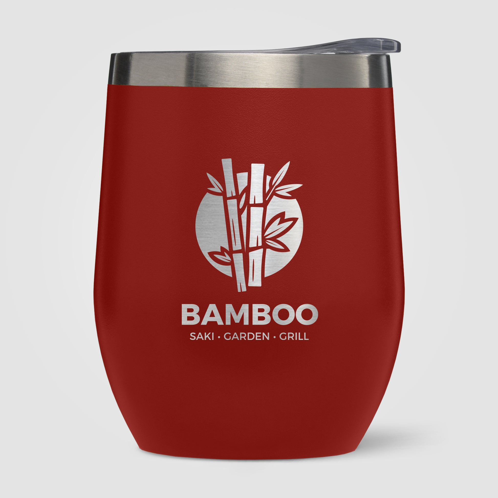 Escape - 11 oz. Double-Wall Stainless Wine Cup - Laser-3