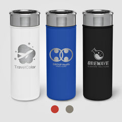 Image of the Kauai - 19 oz. Double-Wall Stainless Tumbler - Laser promotional product, SKU WCK-L.