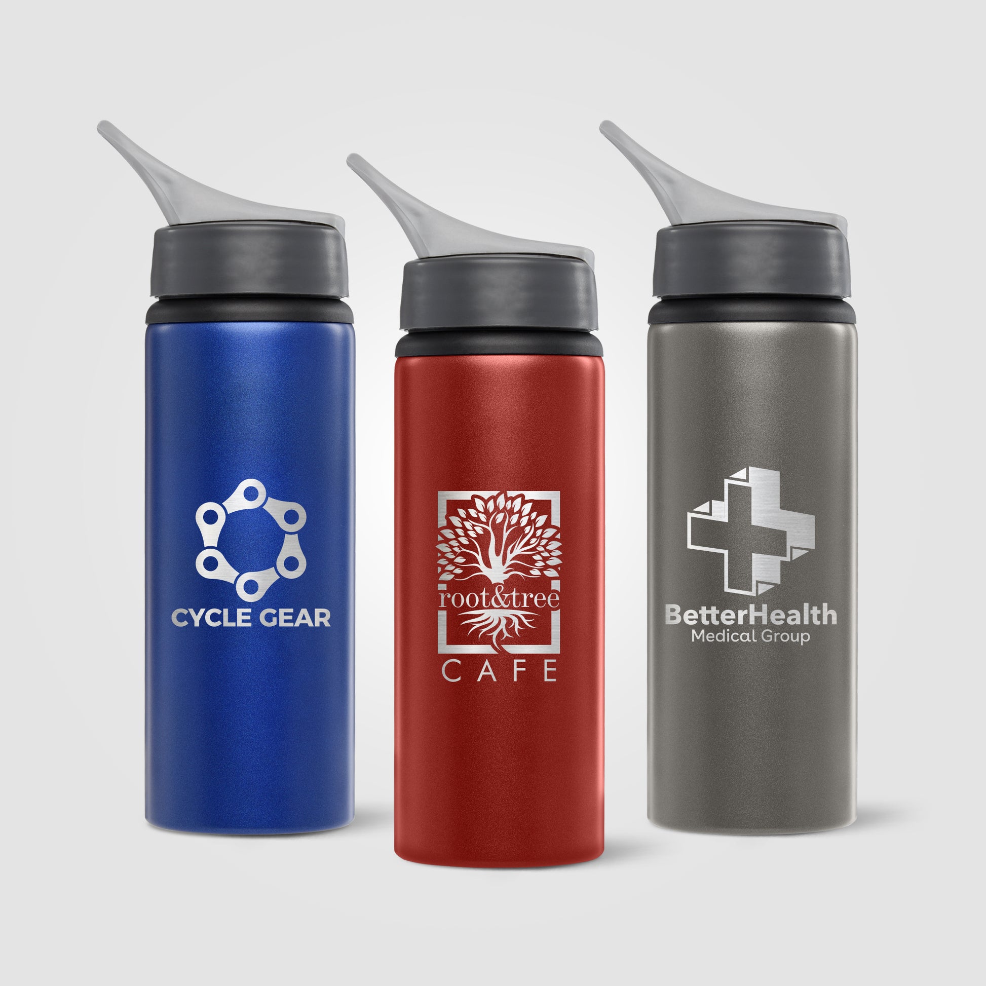 Image of the Maui - 24 oz. Aluminum Water Bottle - Laser promotional product, SKU WCM-L.