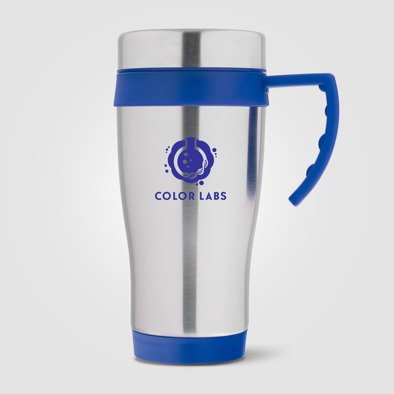 Legend Plus - 16 oz. Stainless Steel Travel Mug with Handle-zoom-