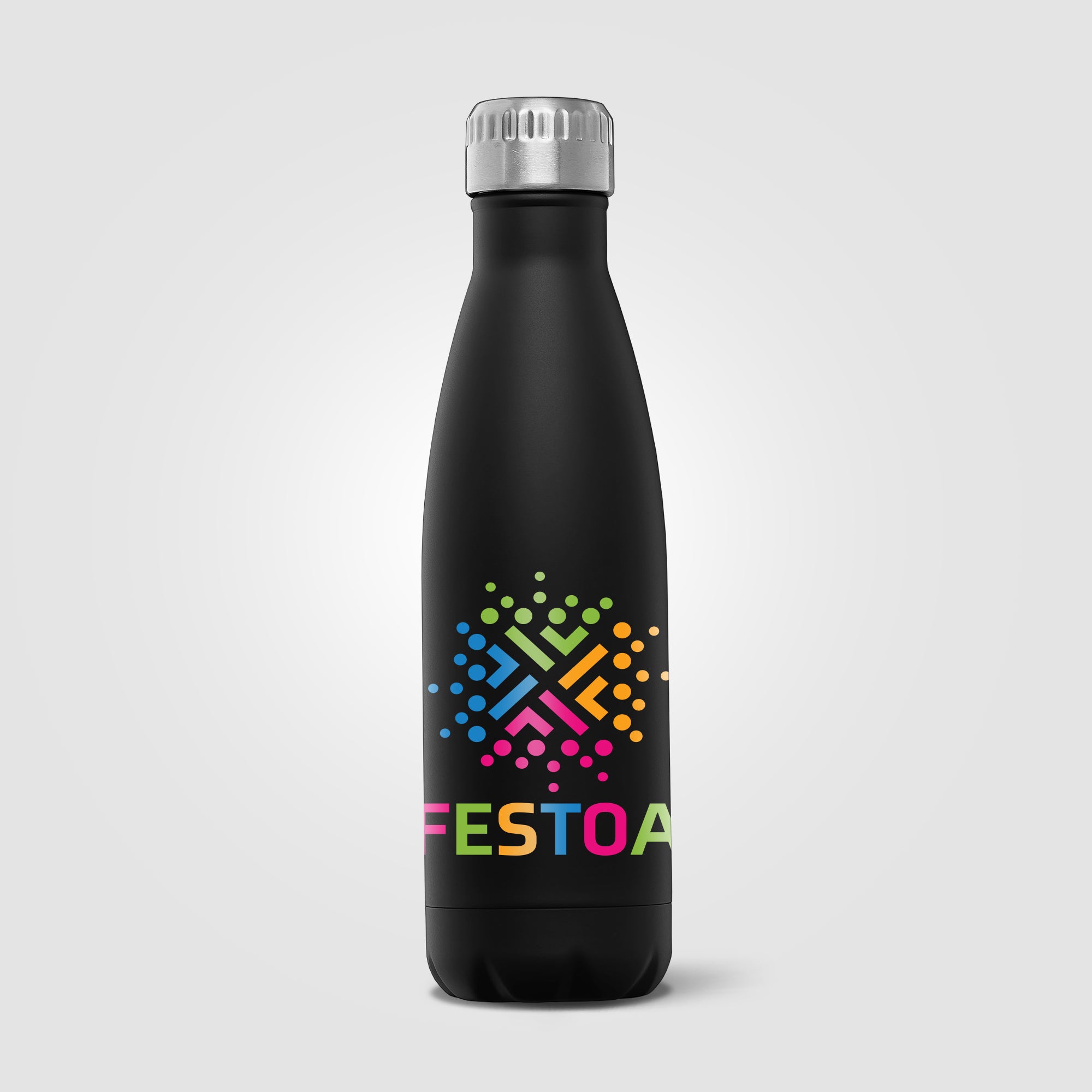 Ibiza Recycled - 22 oz. Single-Wall Stainless Water Bottle - ColorJet-zoom-2