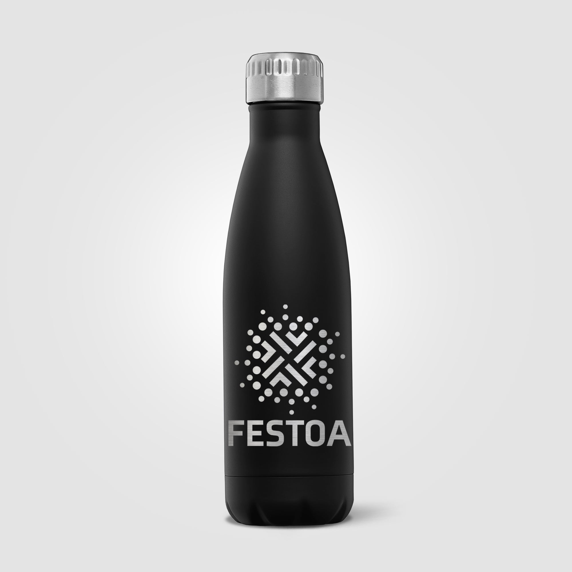 Ibiza Recycled - 22 oz. Single-Wall Stainless Water Bottle - Laser-zoom-2