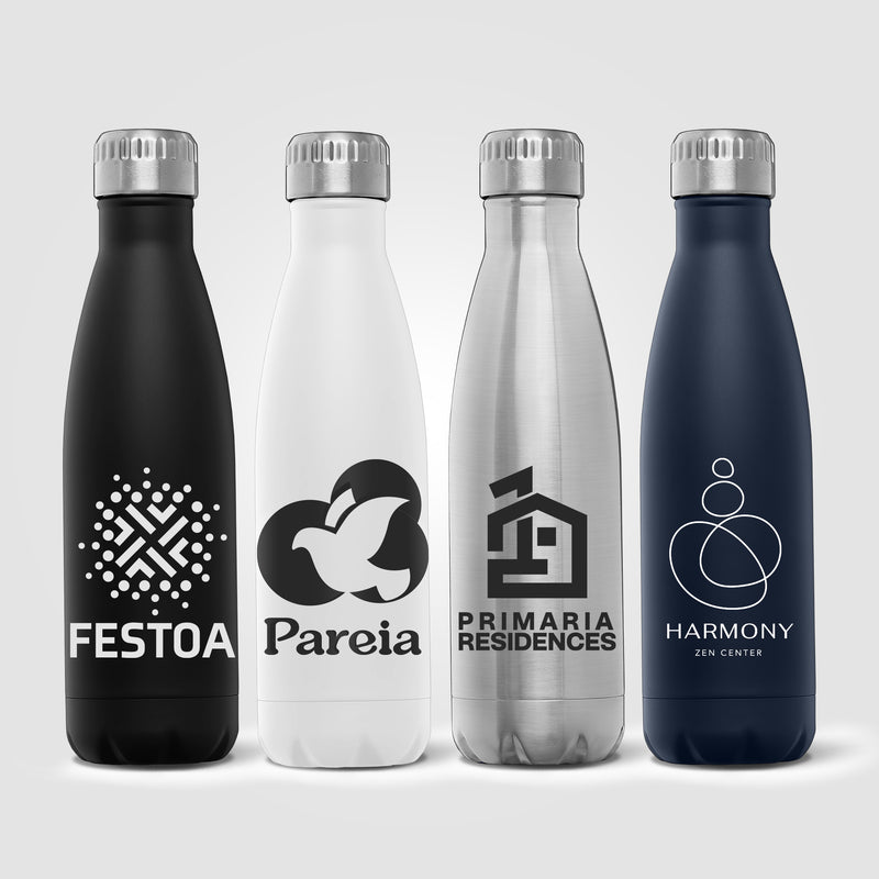 Ibiza Recycled - 22 oz. Single-Wall Stainless Water Bottle-zoom-