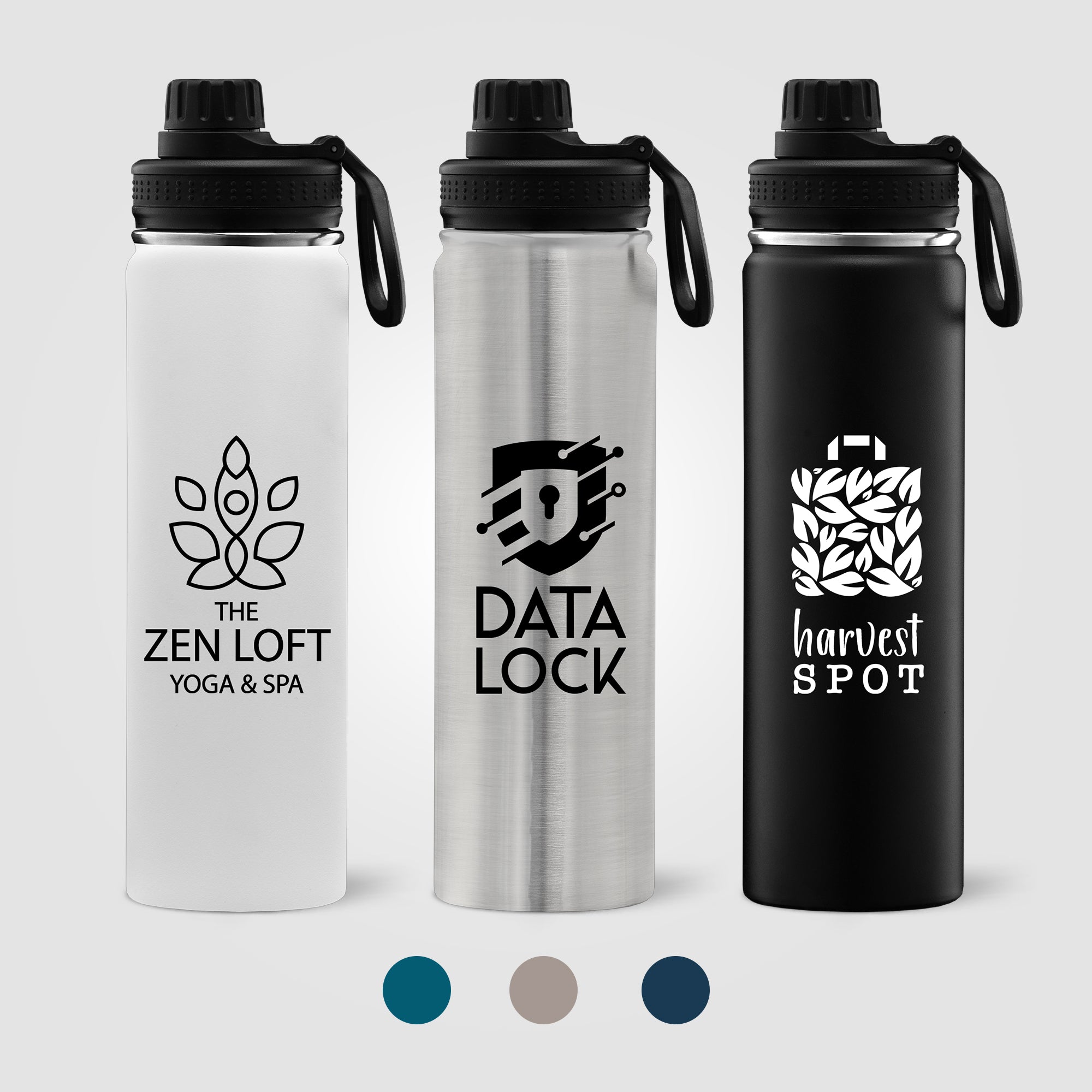 Image of the Alaska - 24 oz. Stainless Steel Double Wall Water Bottle promotional product, SKU WDA.