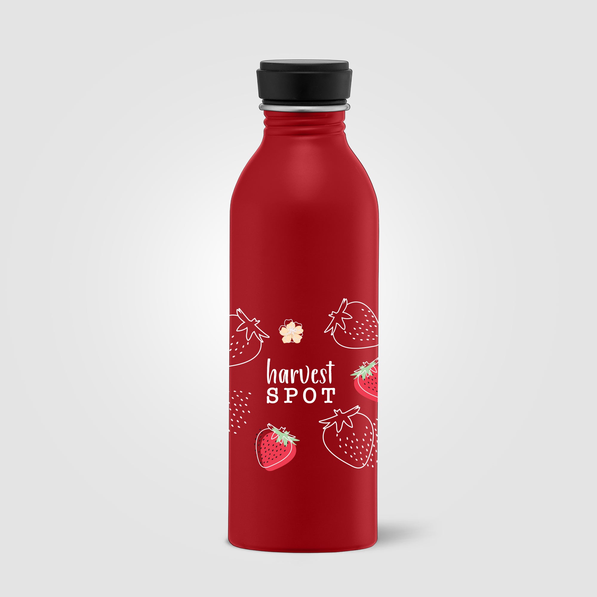 Rio Grande - 18 oz. Single Wall Aluminum Water Bottle - ColorJet-zoom-3
