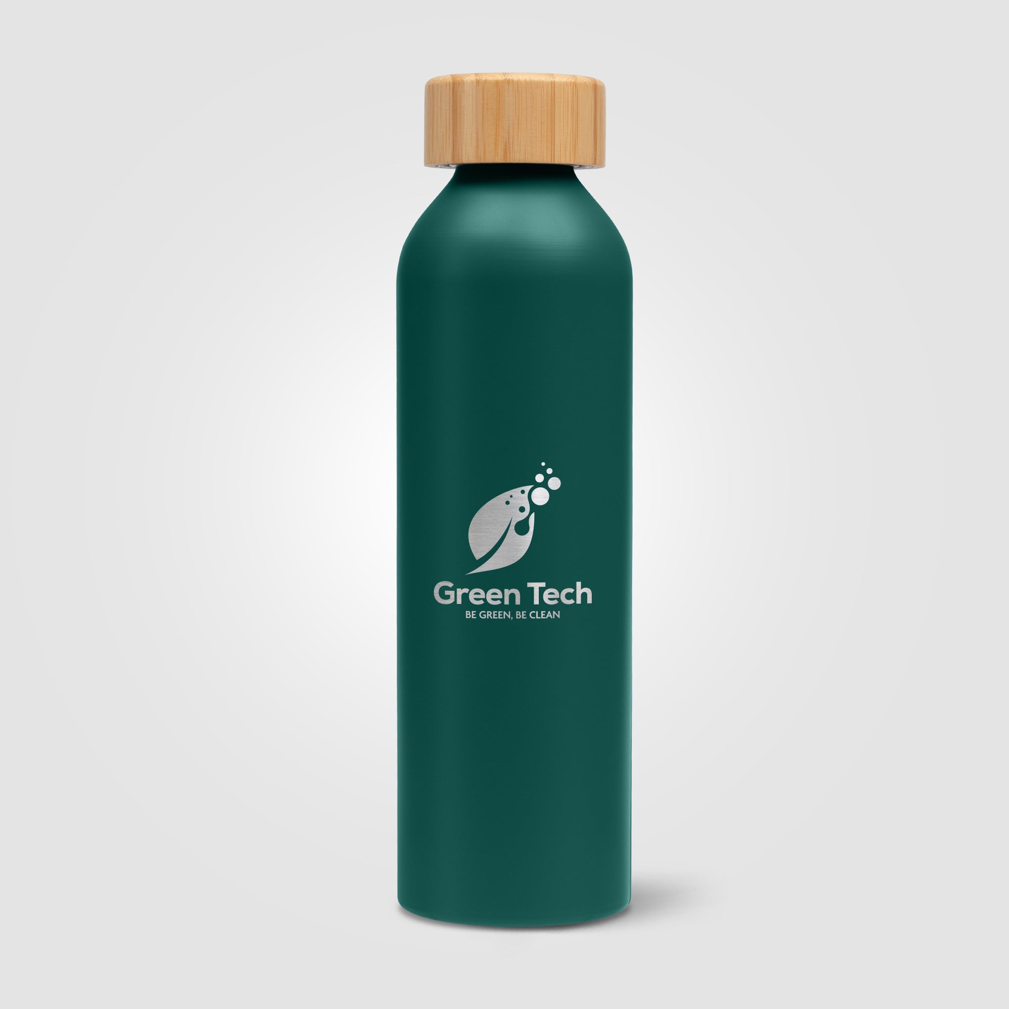 Eden - 20 oz. Aluminum Water Bottle with Bamboo Lid - Laser-zoom-5