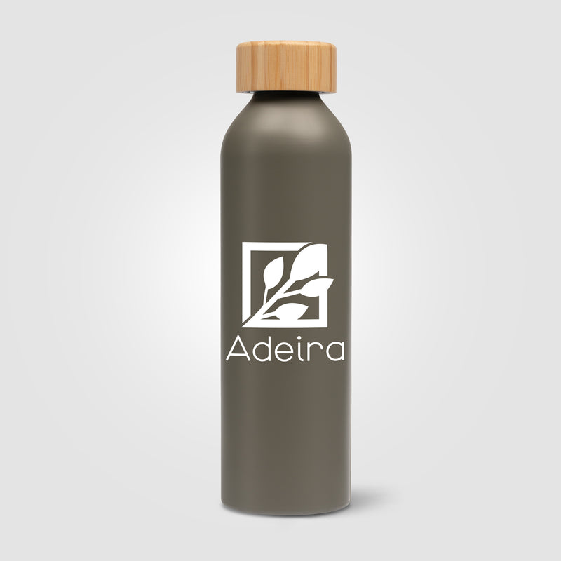 Eden - 20 oz. Aluminum Water Bottle with Bamboo Lid-zoom-
