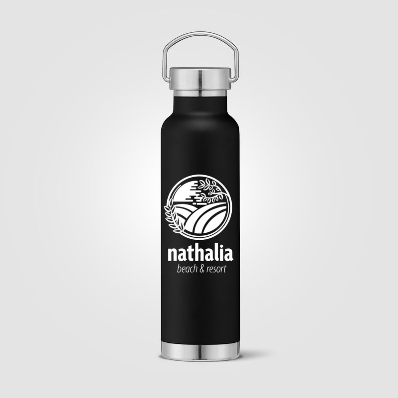Apollo - 23 oz. Double Wall Stainless Steel Water Bottle with Lid-zoom-