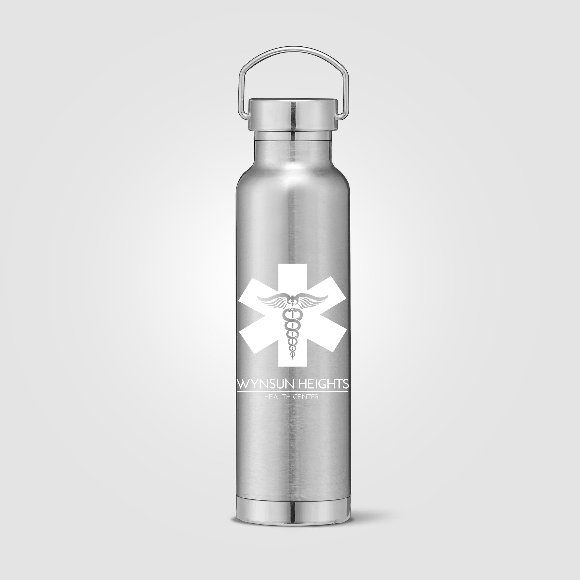 Apollo - 23 oz. Double Wall Stainless Steel Water Bottle with Lid-zoom-3