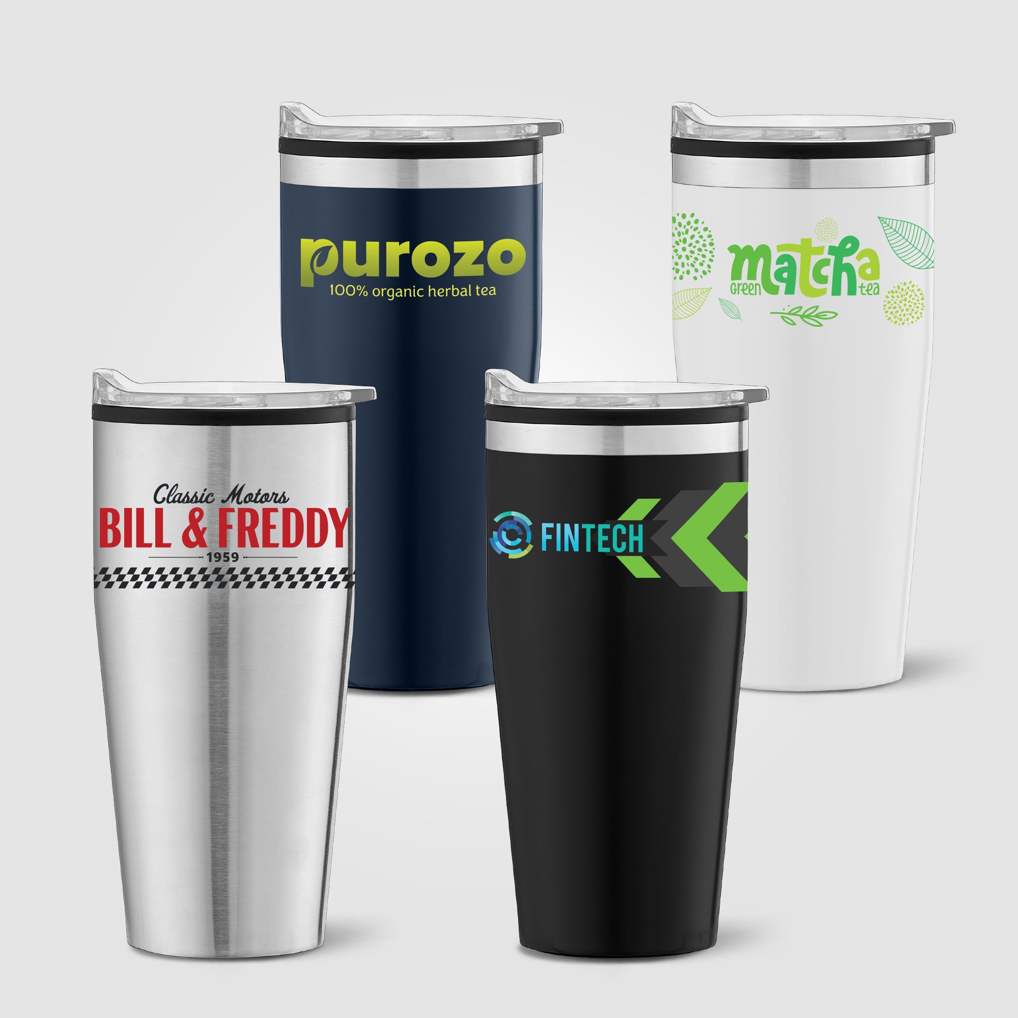 Image of the Jasper - 18 oz. Stainless Steel Tumbler with Plastic Interior - ColorJet promotional product, SKU WDJ-C.