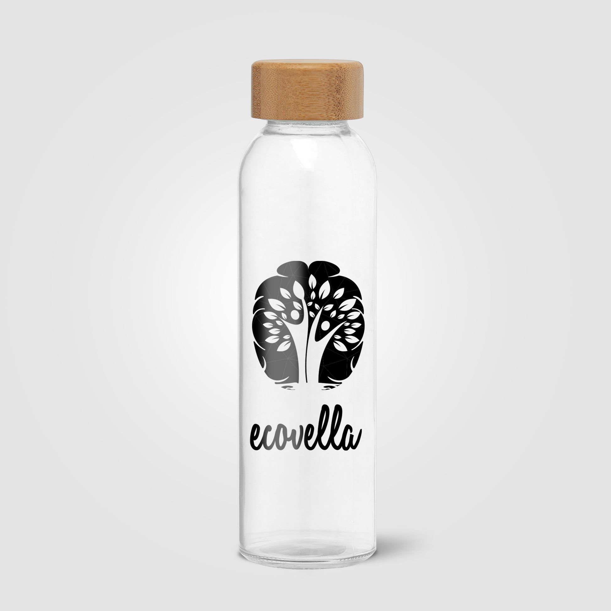 Alpine - 17 oz. Glass Bottle with Bamboo Lid-3