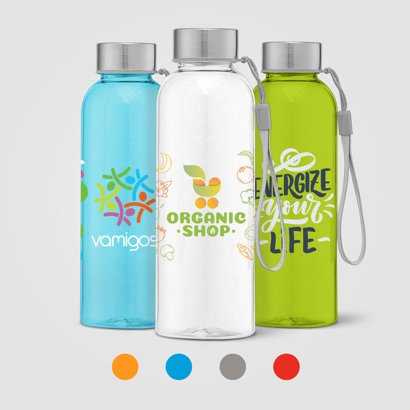 Skye - 17 oz. RPET Water Bottle with Wrist Strap -ColorJet-zoom-