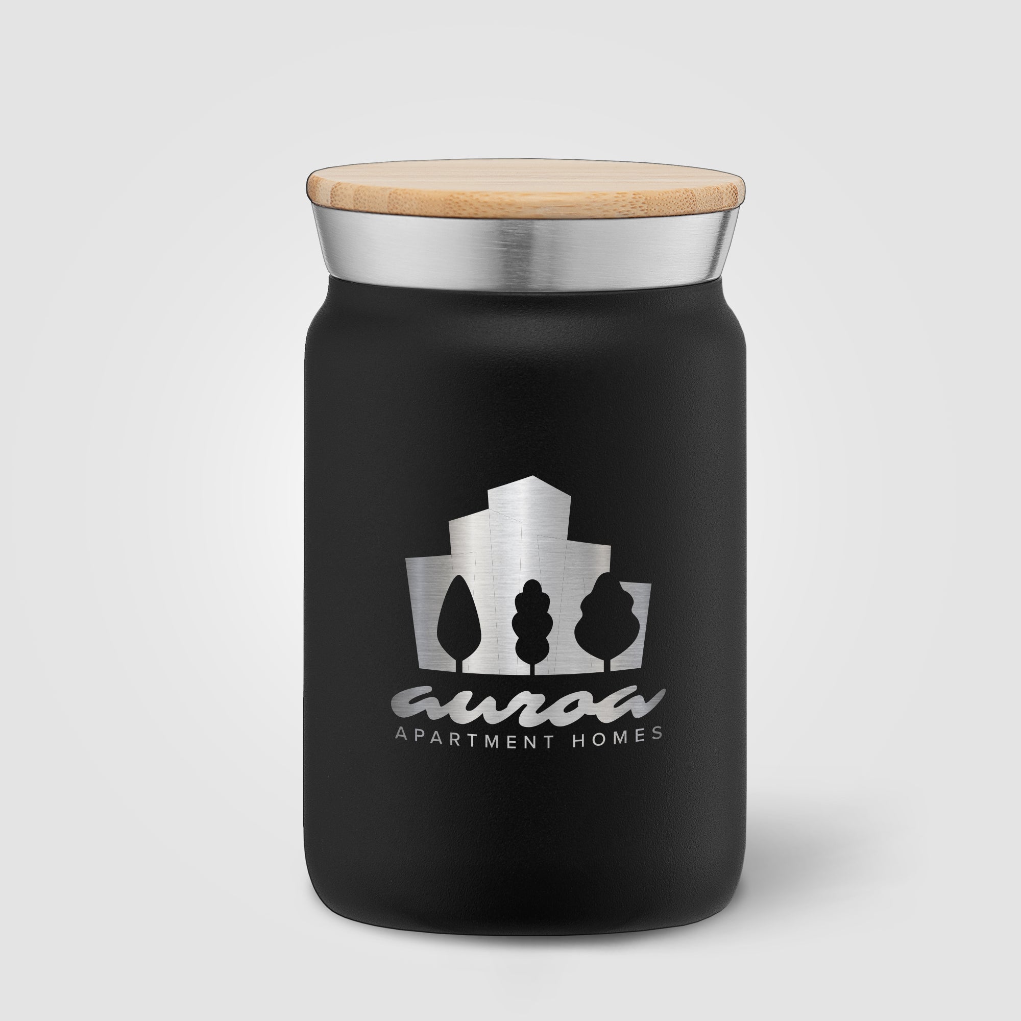 Nordic - 9 oz. Double Wall Copper-Lined Stainless Steel Tumbler with Bamboo Lid