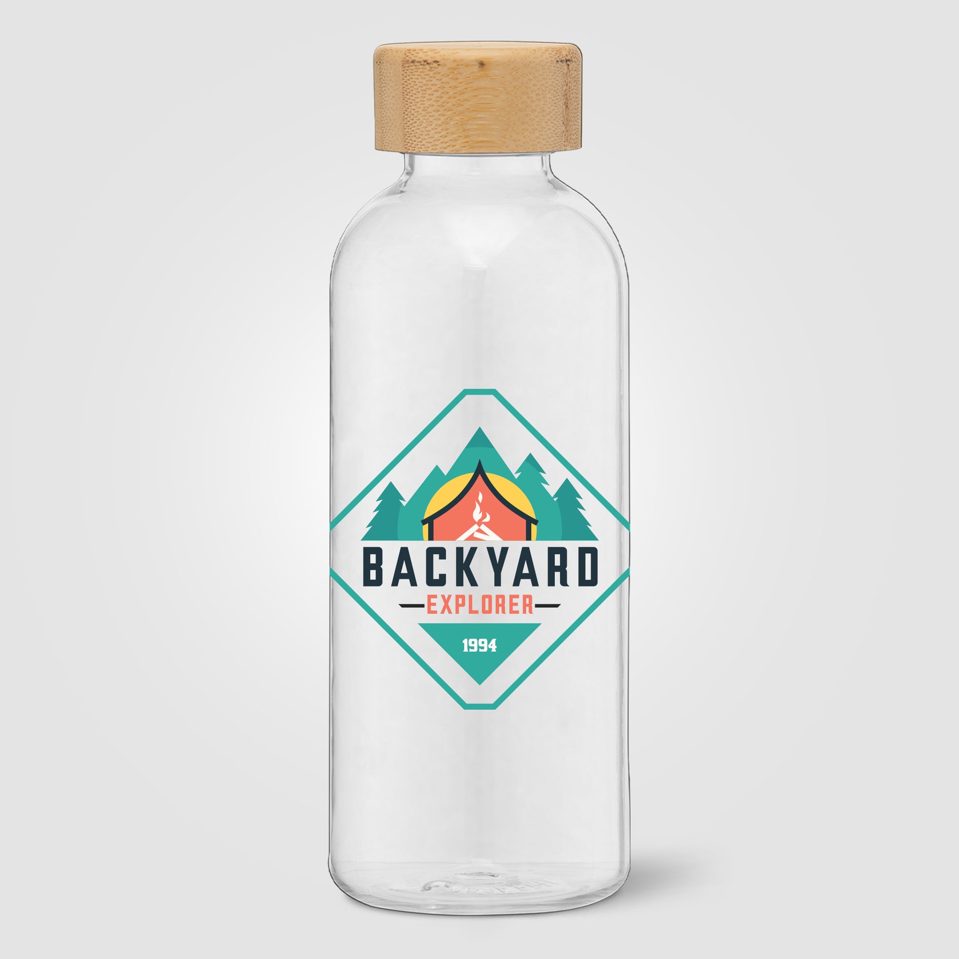 Strom - 22 oz. RPET Water Bottle with Bamboo Lid - ColorJet-2