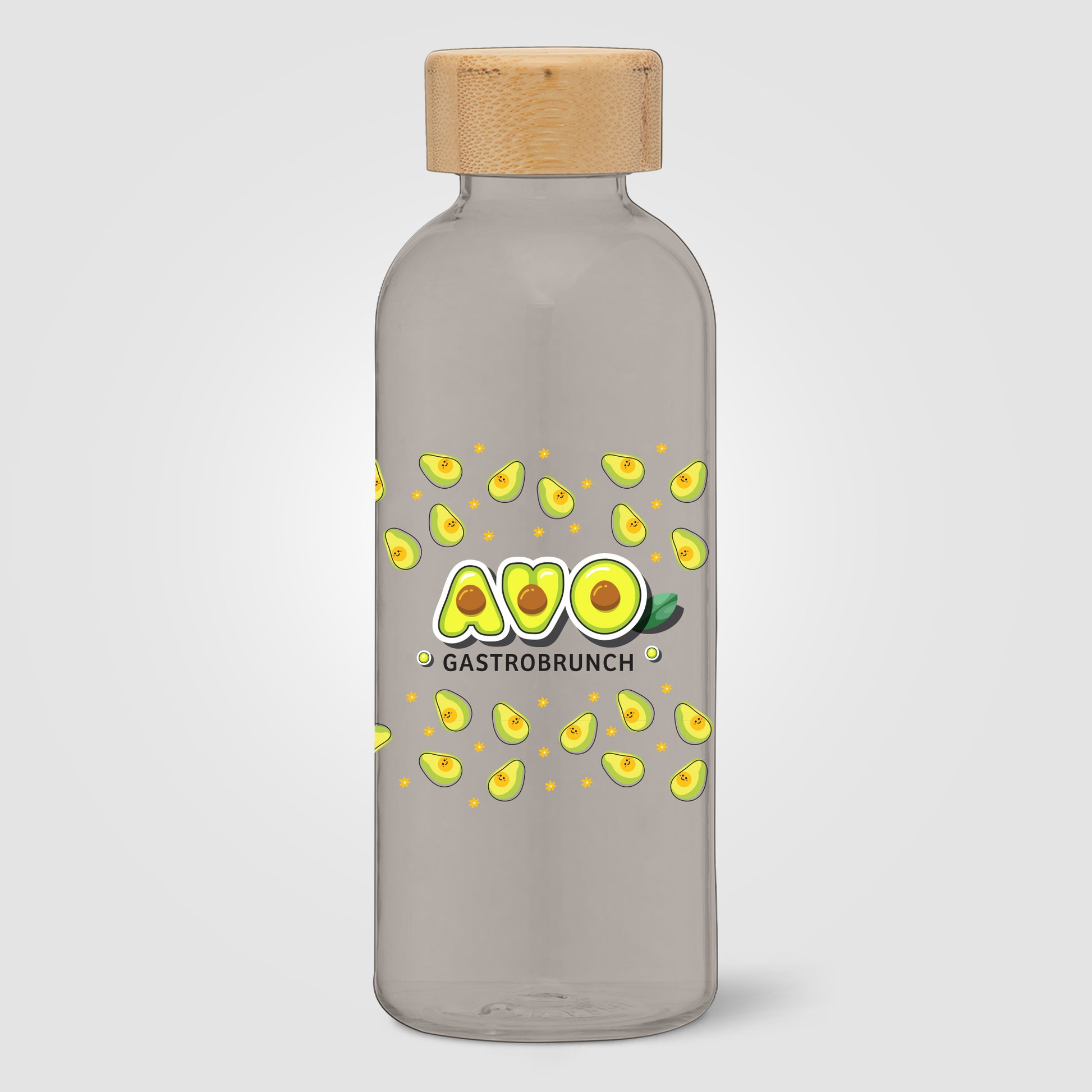 Strom - 22 oz. RPET Water Bottle with Bamboo Lid - ColorJet-3