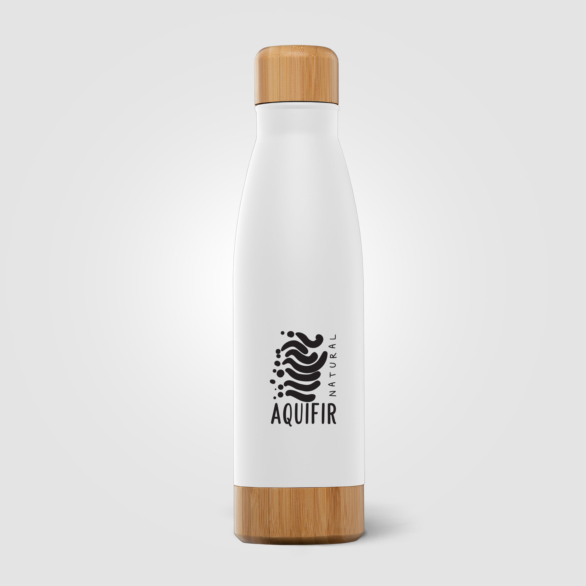 Ibiza Bamboo - 21 oz. Double-Wall Stainless Bottle-zoom-4