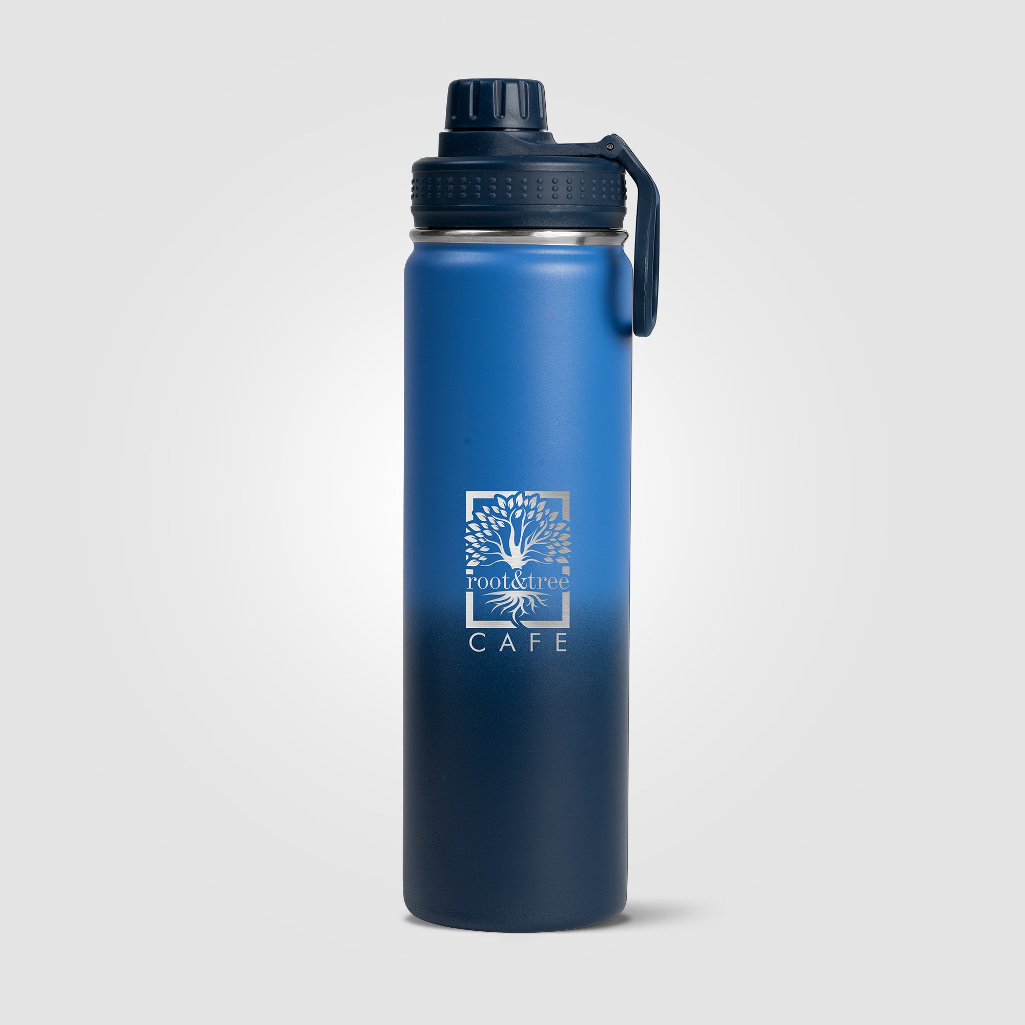 Alaska Ombre - 24 oz. Stainless Steel Double Wall Water Bottle - Laser-zoom-2