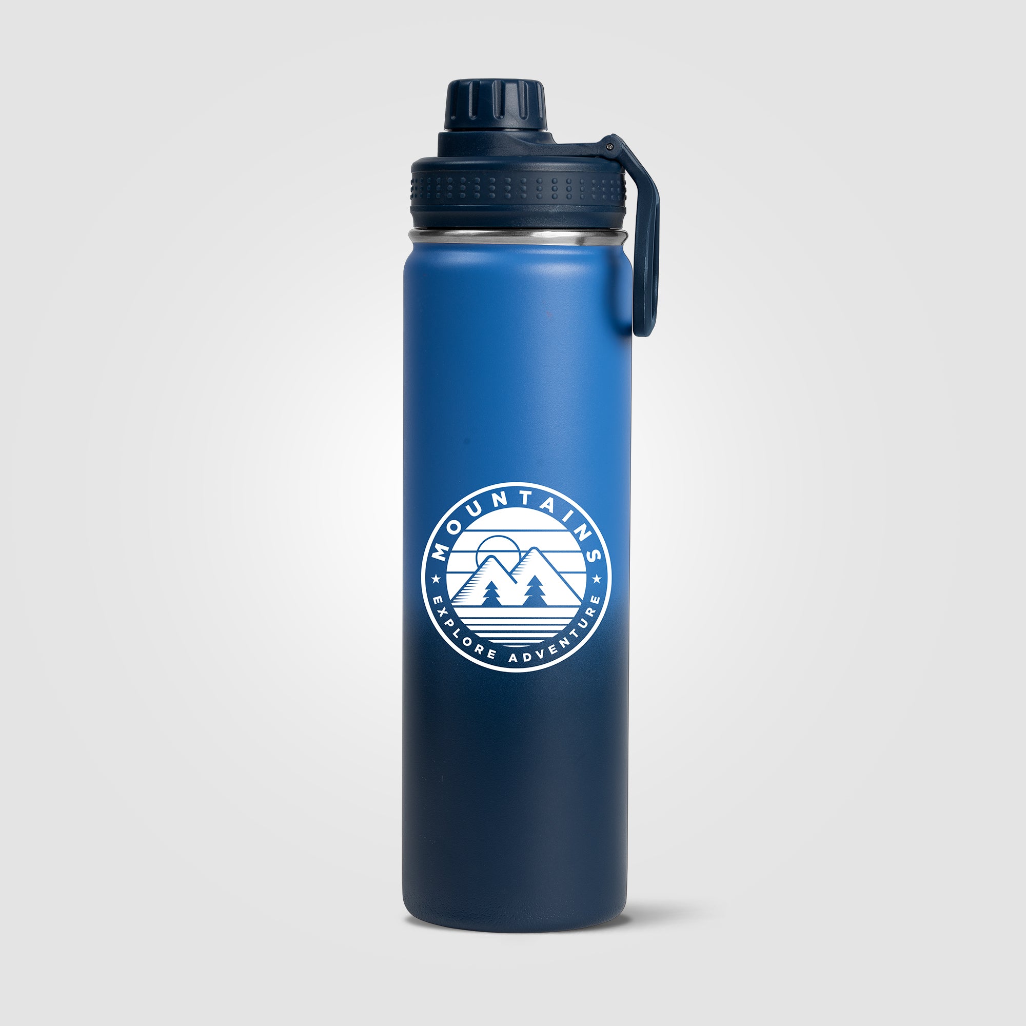 Alaska Ombre - 24 oz. Stainless Steel Double Wall Water Bottle-zoom-3