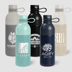 Image of the Northstar - 20 oz. Double Wall Stainless Steel Water Bottle - Laser promotional product, SKU WEO-L.