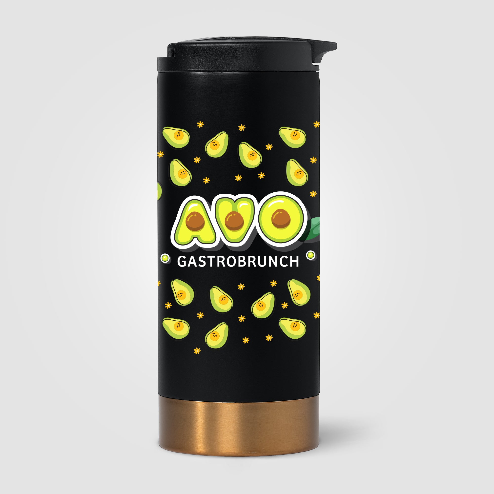 Astrid - 13 oz. Double Wall Stainless Steel Tumbler - ColorJet-zoom-2