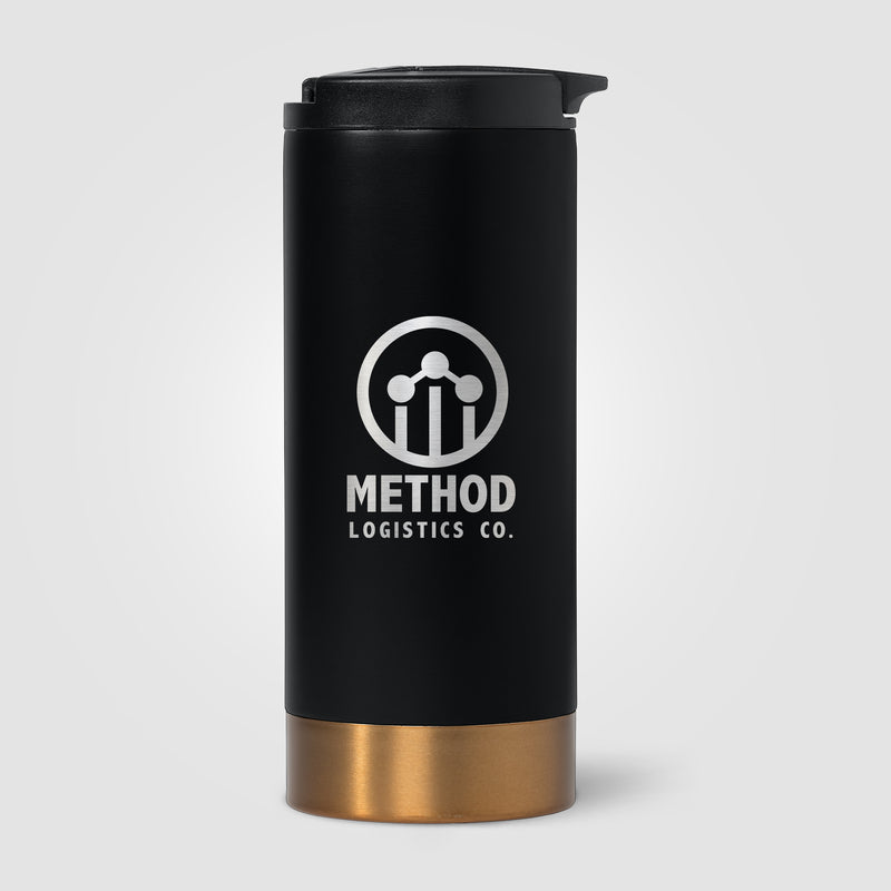 Astrid - 13 oz. Double Wall Stainless Steel Tumbler - Laser-zoom-