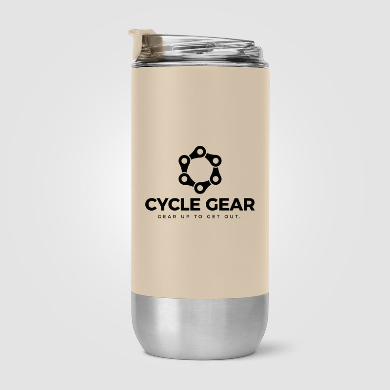 Glacier - 16 oz. Double-Wall Recycled Stainless Steel Tumbler-zoom-