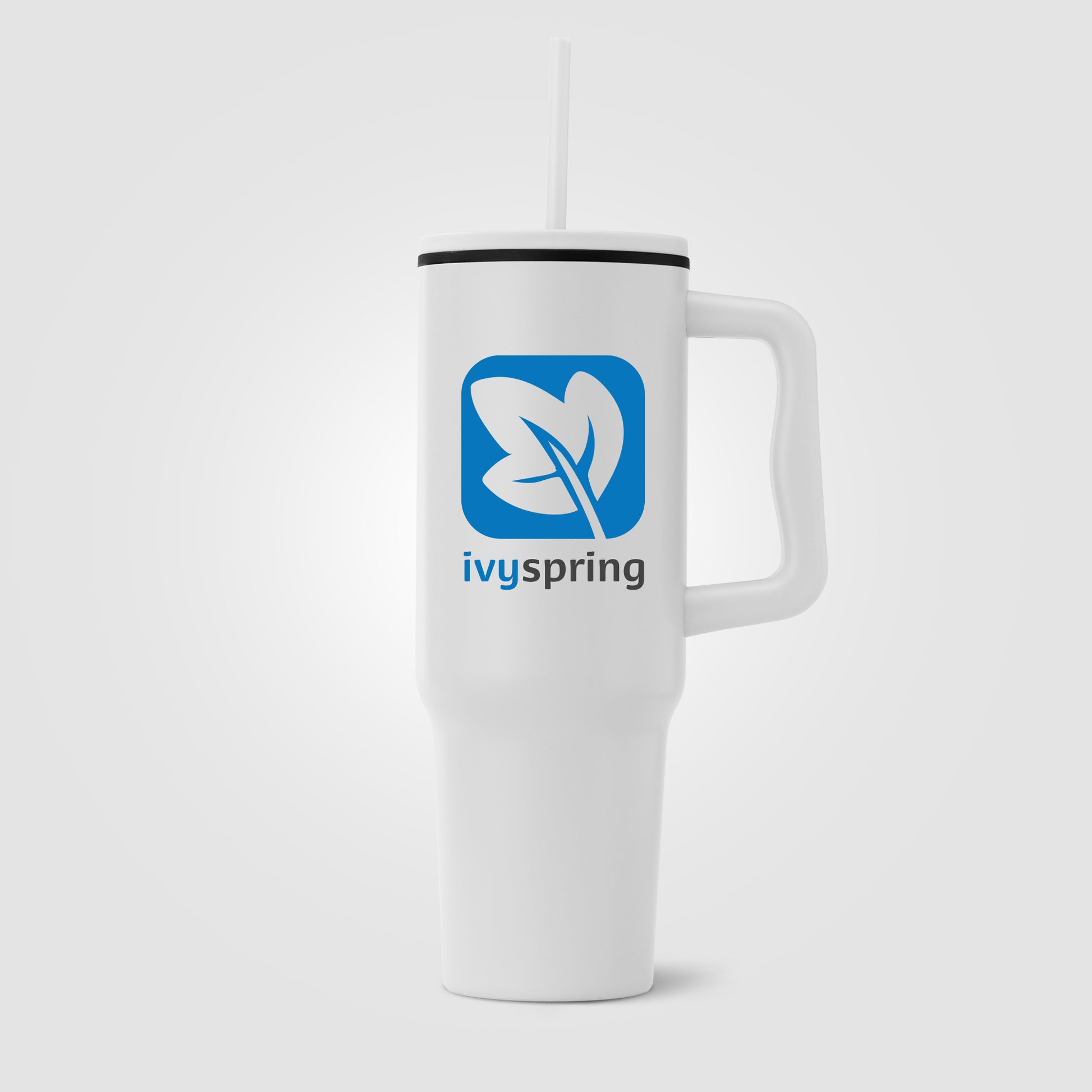 Polar Stainless Steel Double-Wall Straw Tumbler - 40 oz. - Full-Color Inkjet-4