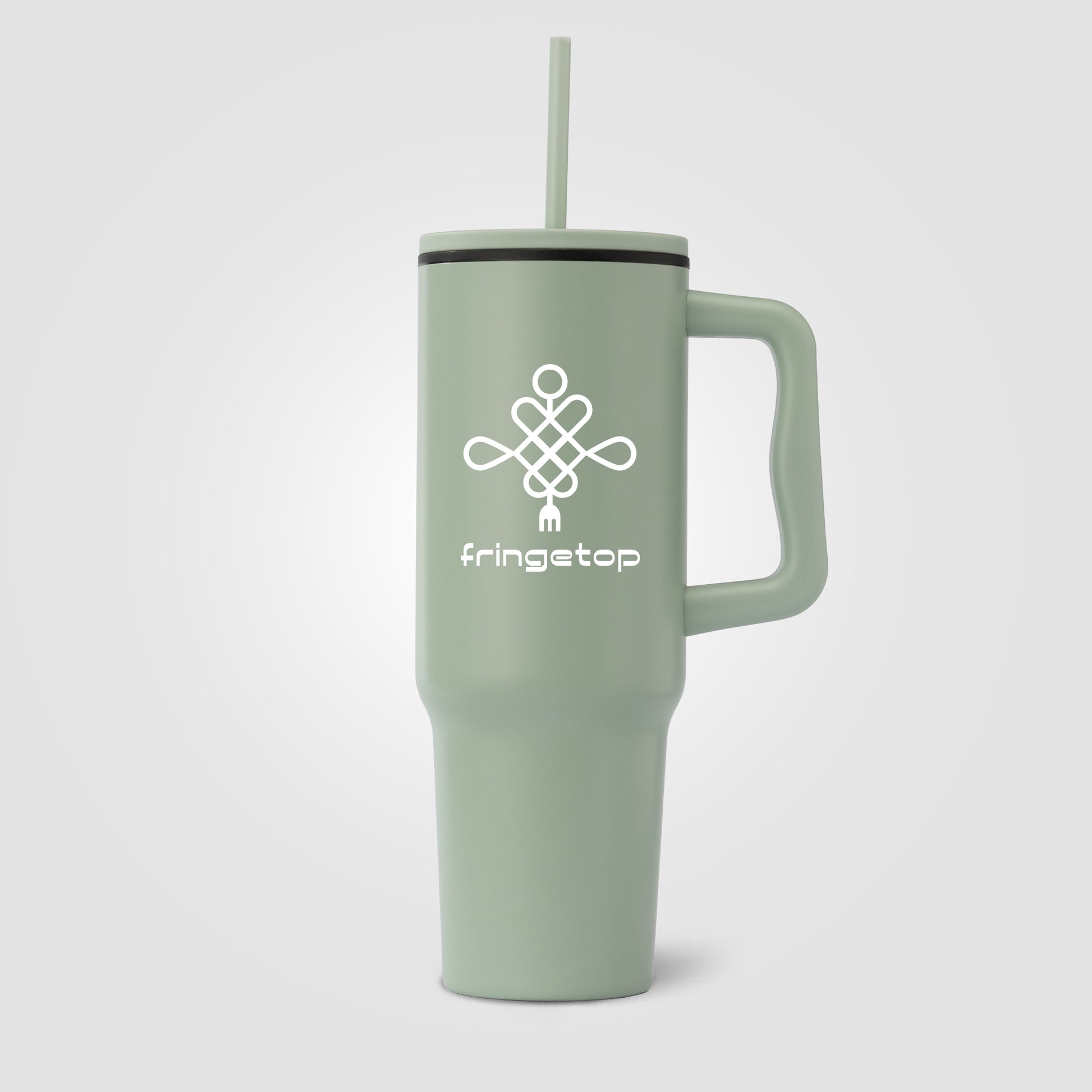 Polar - 40 oz. Stainless Steel Tumbler with Plastic Liner and Straw-3